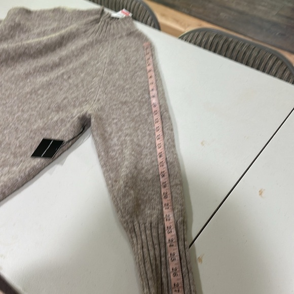 Mockneck Side Slit Midi Dress - Picture 8 of 8